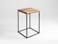Šoninis staliukas TENSIO SOLID WOOD 30 - ąžuolas, juodas