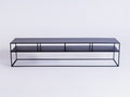 RTV Stalas TENSIO 2 GRINDYS METAL 200x45 - juodas