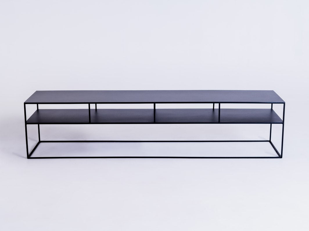 RTV Stalas TENSIO 2 GRINDYS METAL 200x45 - juodas