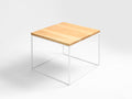 Kavos staliukas TENSIO SOLID WOOD 50 - ąžuolas, baltas