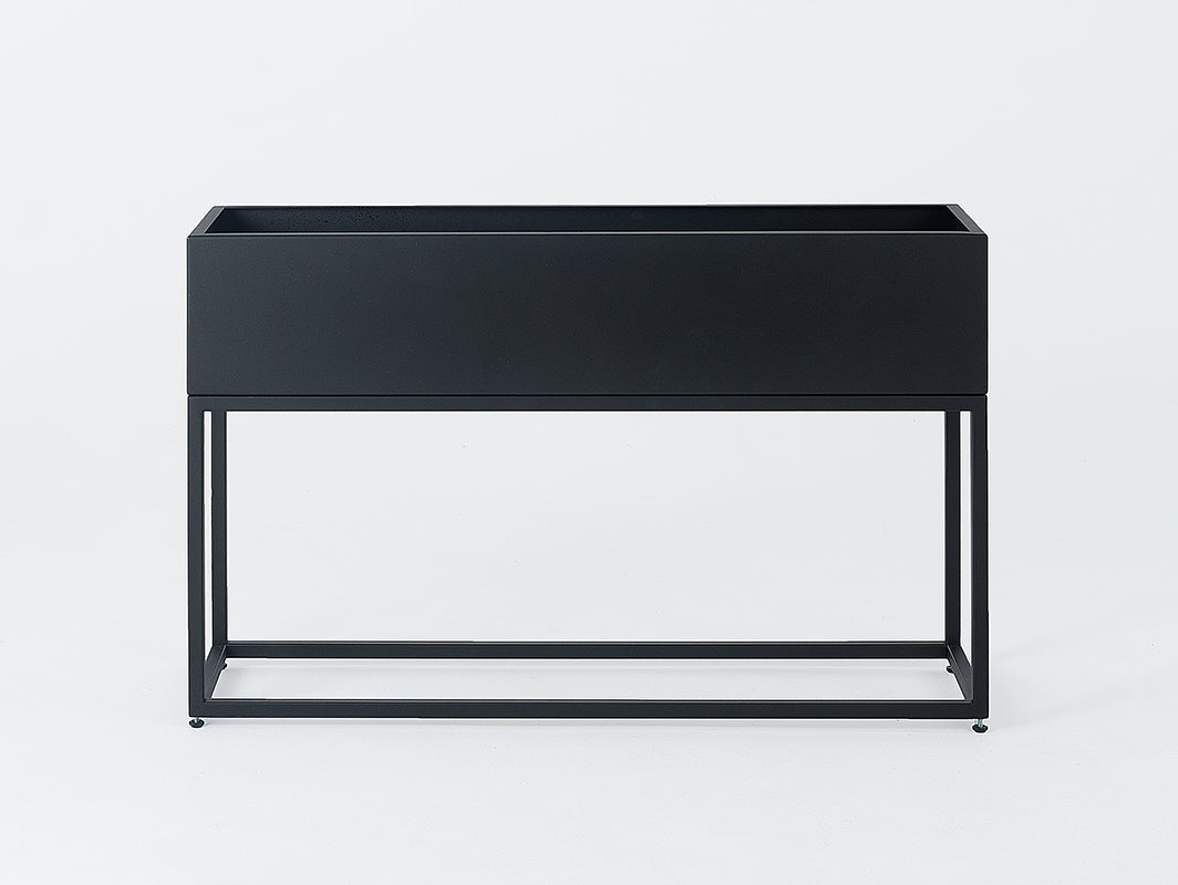 Vazonas FIORINA 100x30x60 - juodas