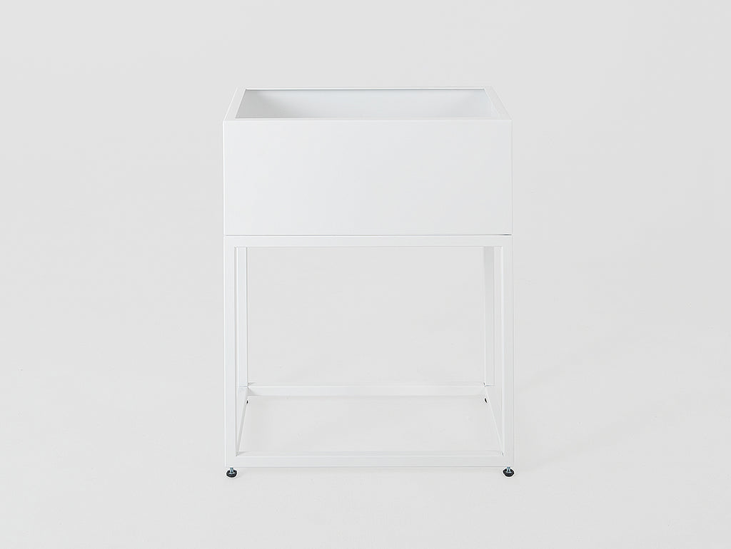Vazonas FIORINA 50x30x60 - baltas