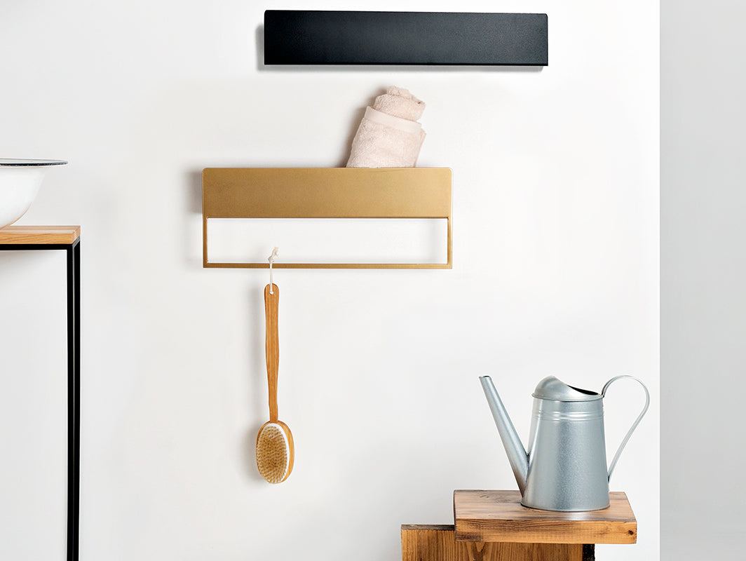 Lentynėlė LANDA RE-HANG 70 - juoda