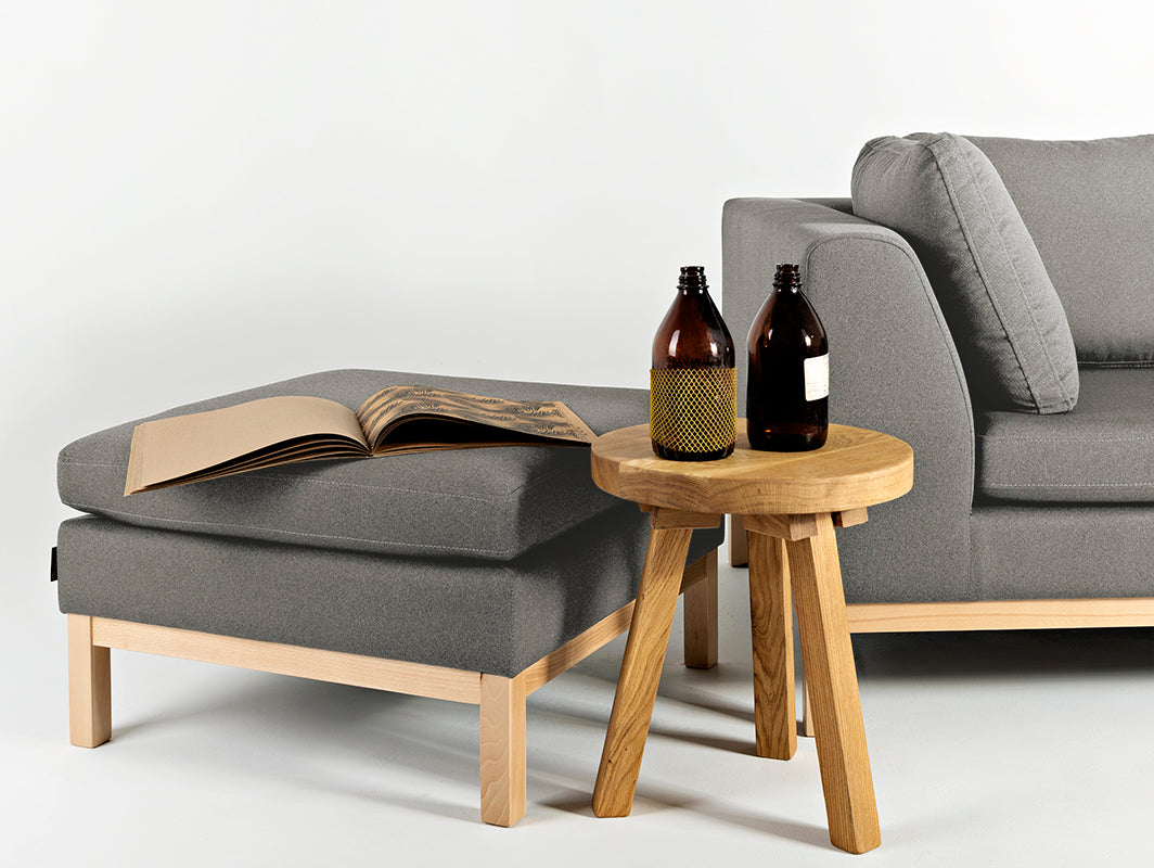 Pufas AMBIENT WOOD - kvarcas (ml84), natūralus