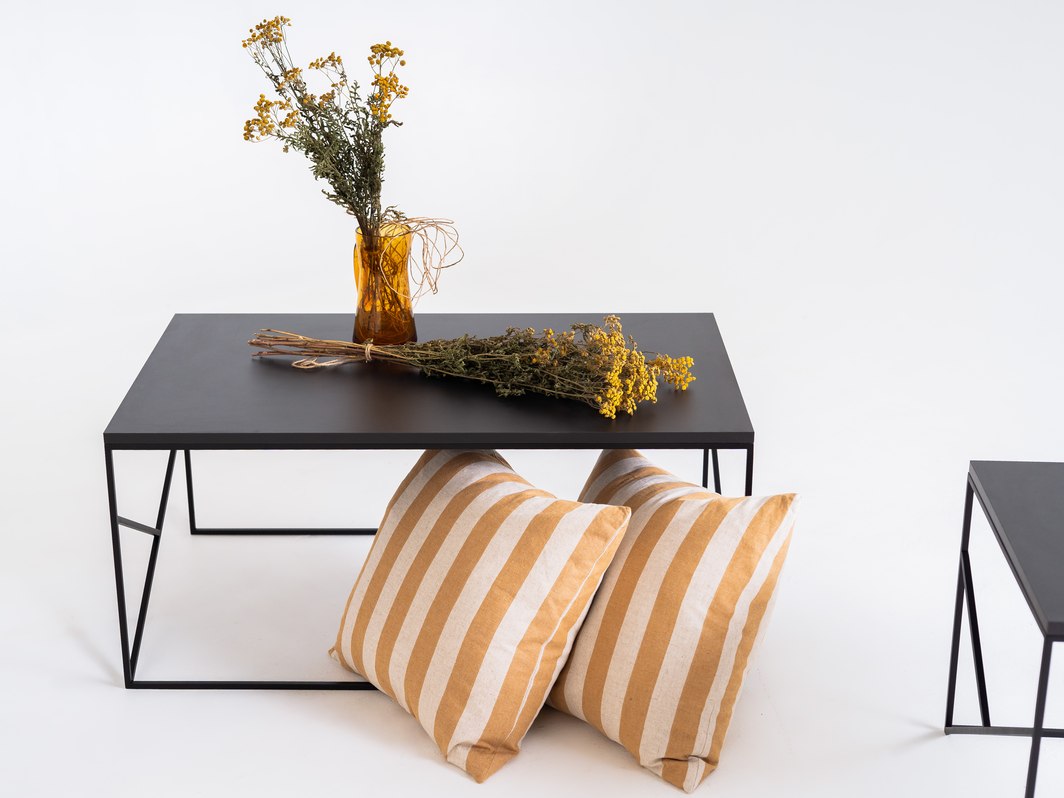 FANCY BASIC kavos staliukas 100x60 - juodas