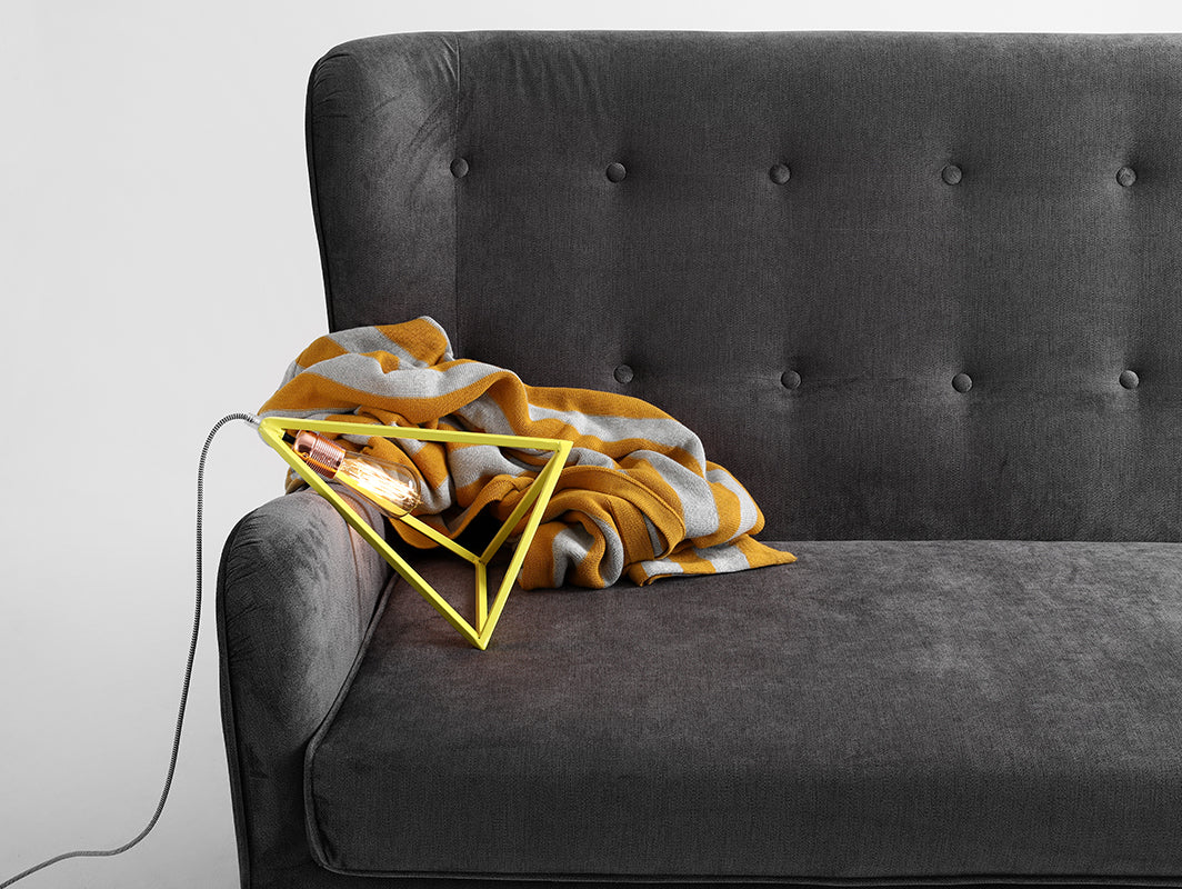 Trivietė sofa COZYBOY - audros debesis(mt15), natūrali