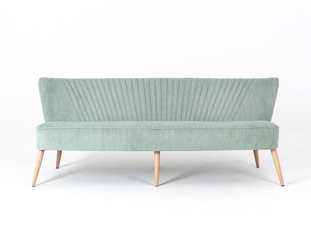 Trivietė sofa HARRY - mėtų(ol11), natūrali