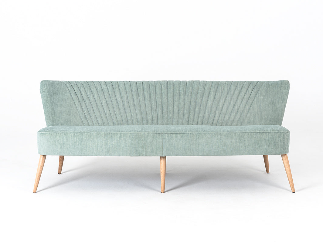 Trivietė sofa HARRY - mėtų(ol11), natūrali