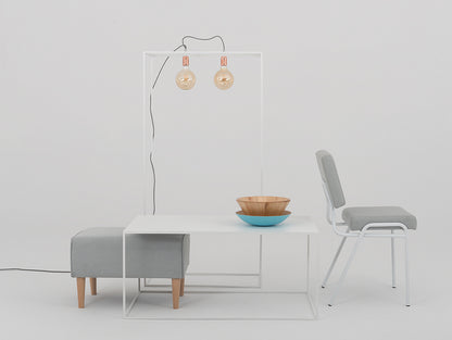 Kėdė SIMPLE - platina(et90), balta