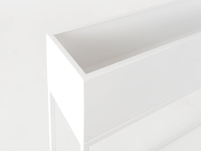 Vazonas FIORINA 100x30x80 - baltas