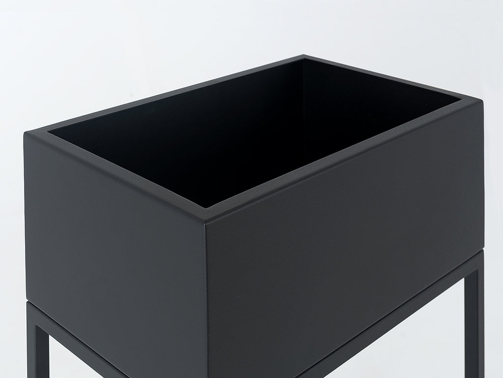 Gėlių vazonas FIORINA 50x30x80 - baltas