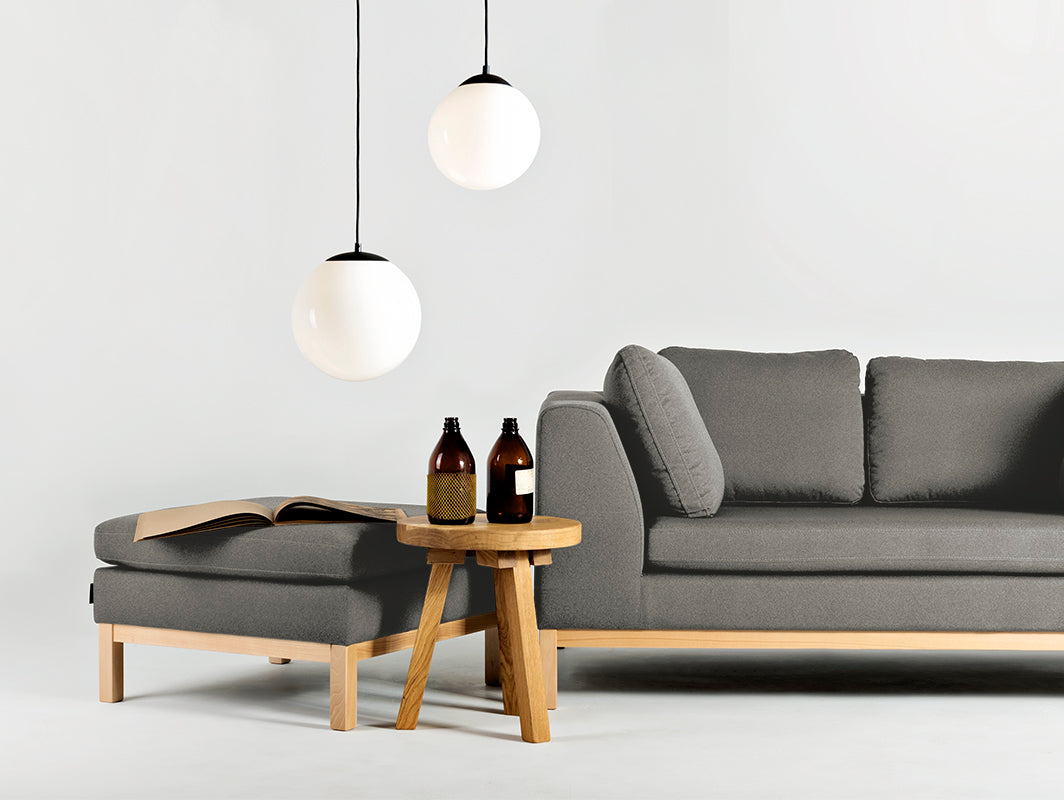Pufas AMBIENT WOOD - kvarcas (ml84), natūralus