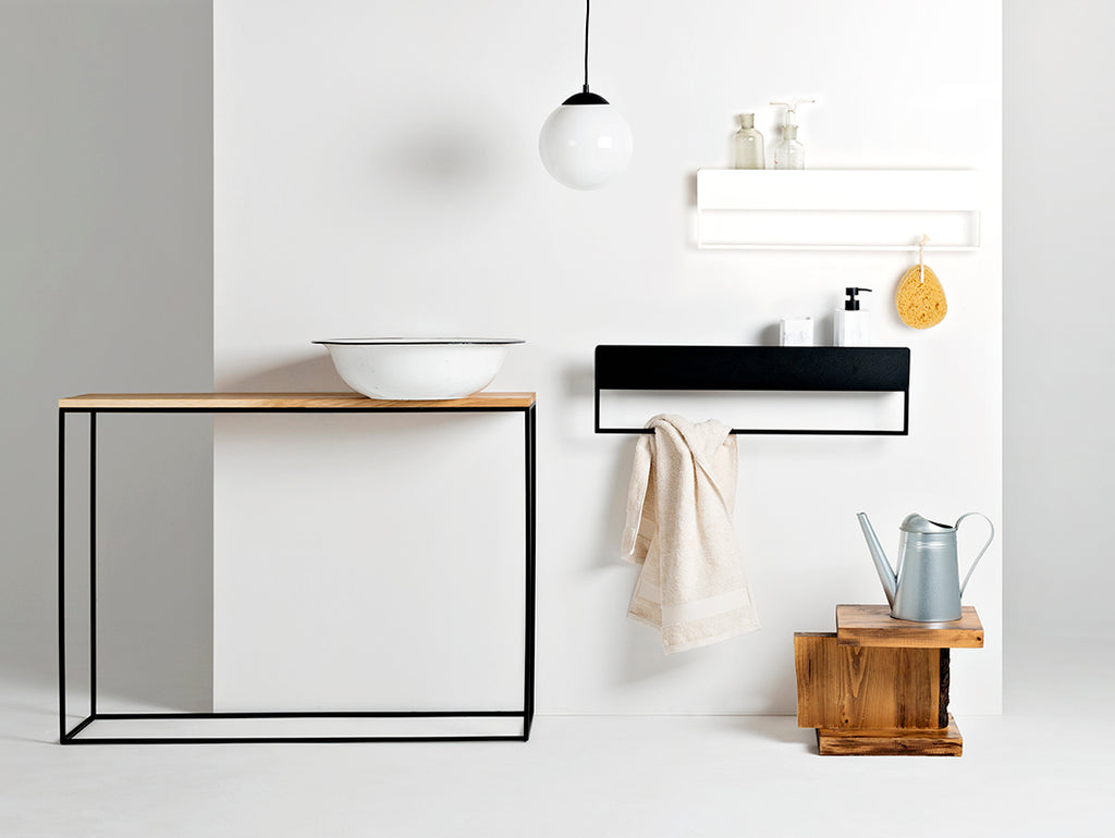 Lentynėlė LANDA RE-HANG 70 - juoda