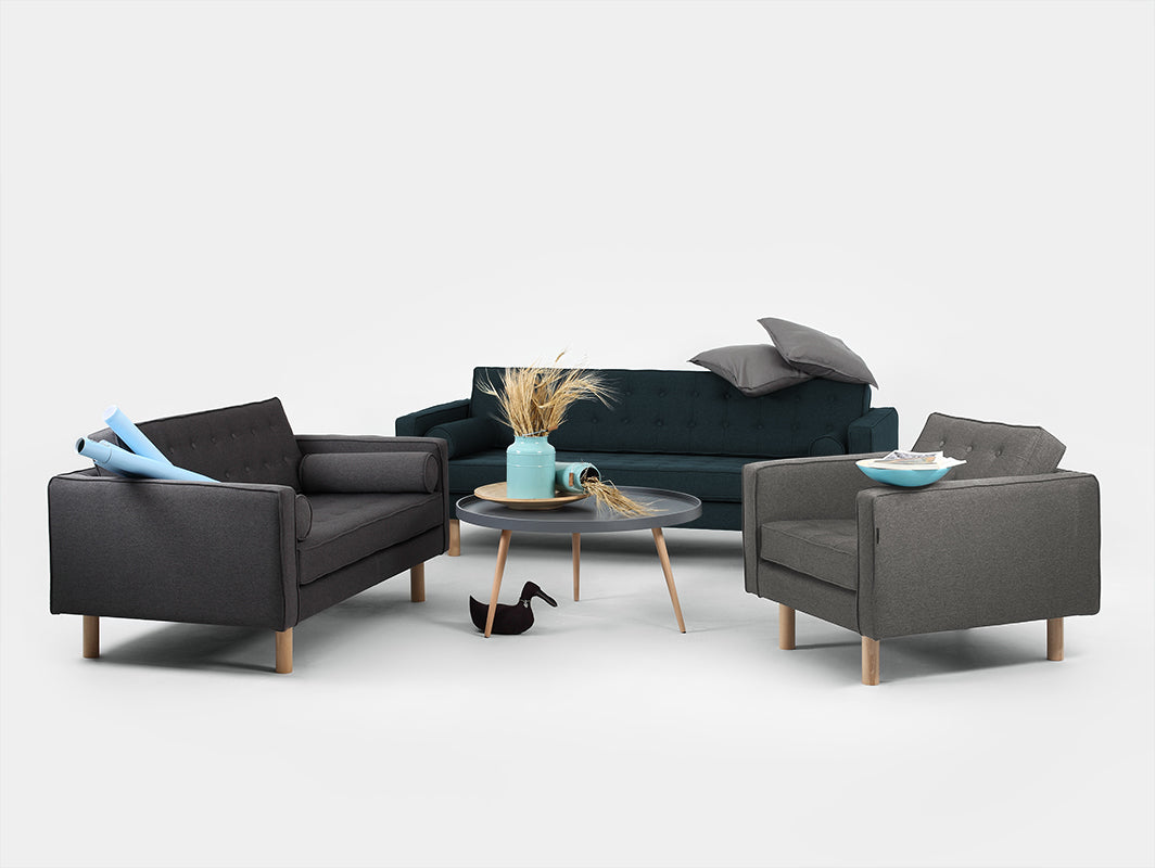 Trivietė sofa TOPIC WOOD
