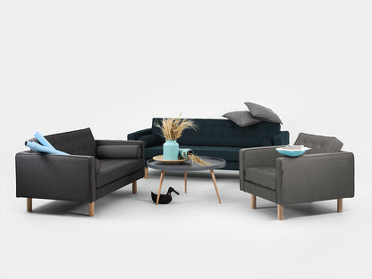 Trivietė sofa TOPIC WOOD
