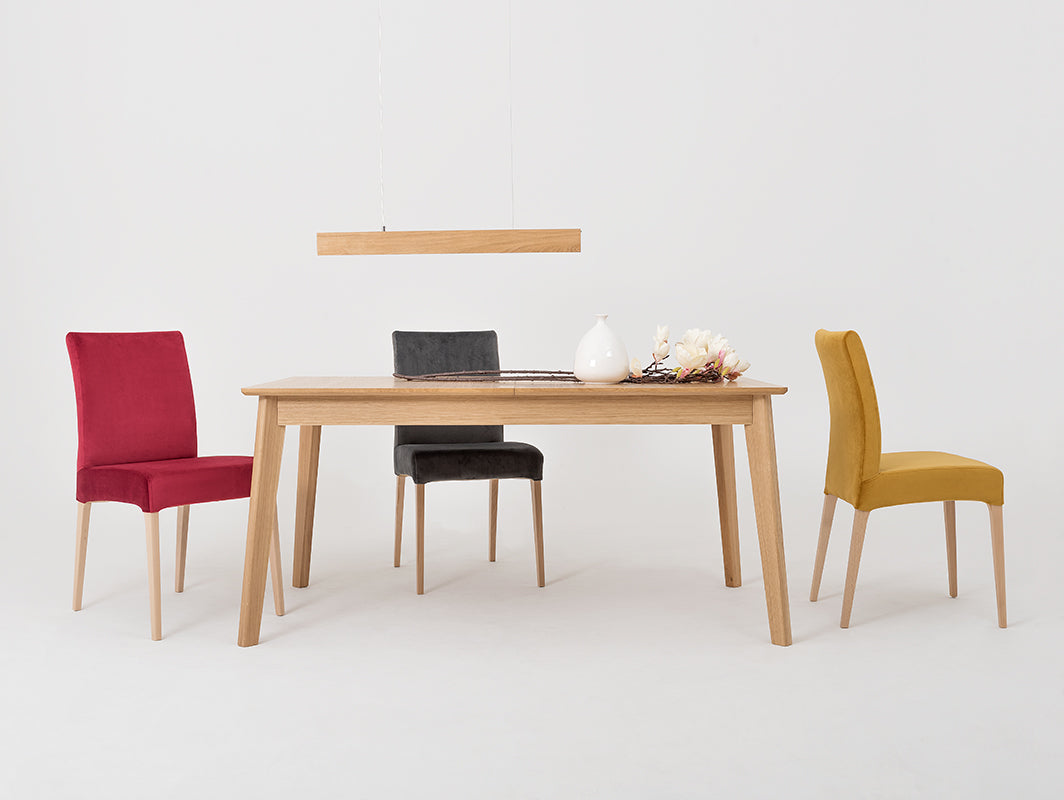 Valgomojo stalas WOODYOU 160x90 sulankstomas - ąžuolinis