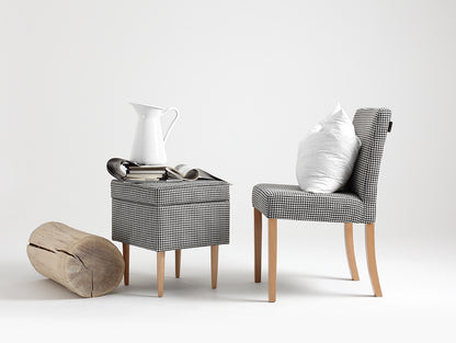 Kėdė WILTON CHAIR - tamsi pepita(ke700), natūrali