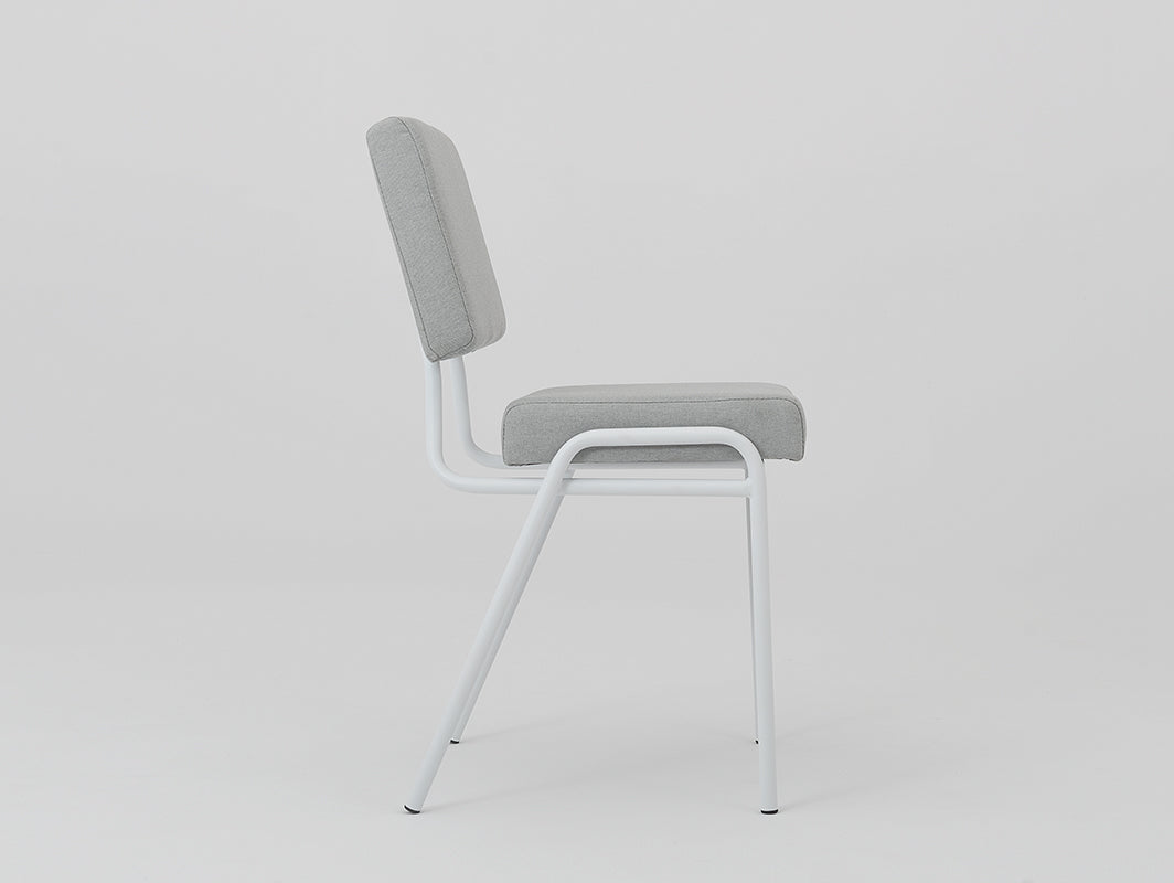 Kėdė SIMPLE - platina(et90), balta