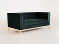 Dvivietė sofa-lova by-TOM - avokadas (rv38), natūralus