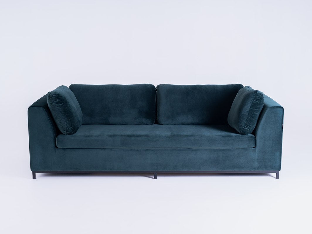 Trivietė sofa-lova AMBIENT - avokadas(rv38), natūralus