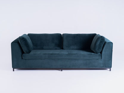 Trivietė sofa-lova AMBIENT - avokadas(rv38), natūralus