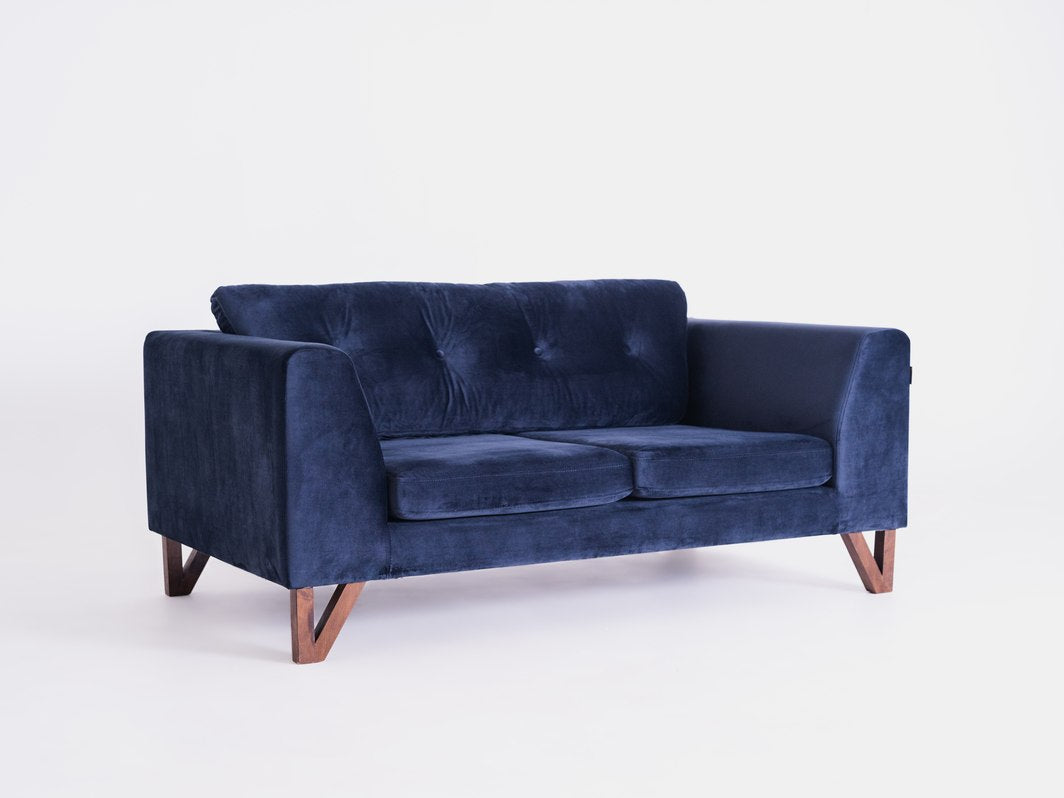 Dvivietė sofa WILLY - aronija(rv81), riešutinė