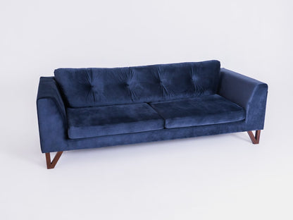 Trivietė sofa-lova WILLY - aronijos(rv81), natūrali
