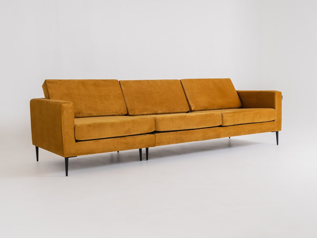 4-vietė sofa VERGAN - pasifloros vaisius(rv41), juoda