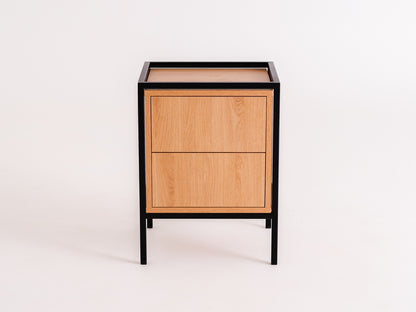 Rack SKAP 1R1 DRAWER x2 - juodas
