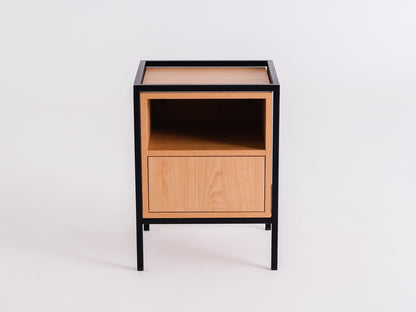 Rack SKAP 1R1 DRAWER - juodas
