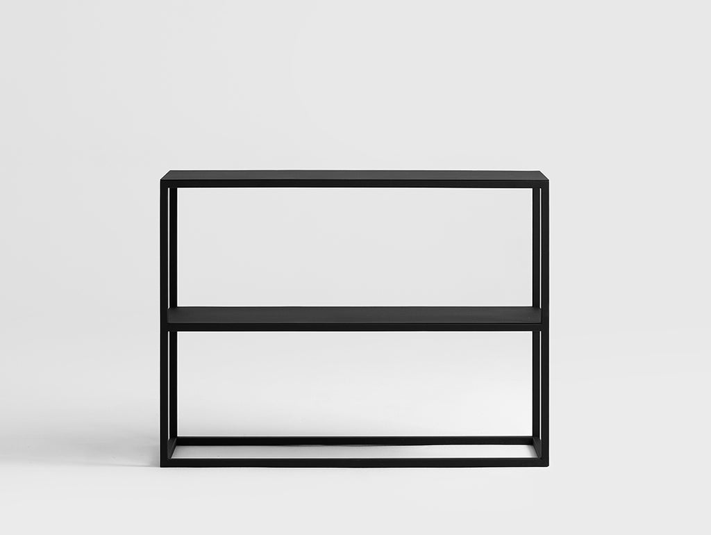 Konsolė JULITA METAL 75-2F - juoda