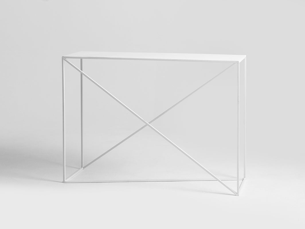 Konsolė MEMO METAL 100 - balta