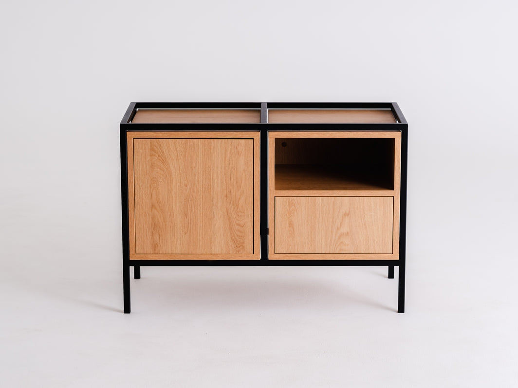 Rack SPINTELĖ 2R1 MIX - juoda