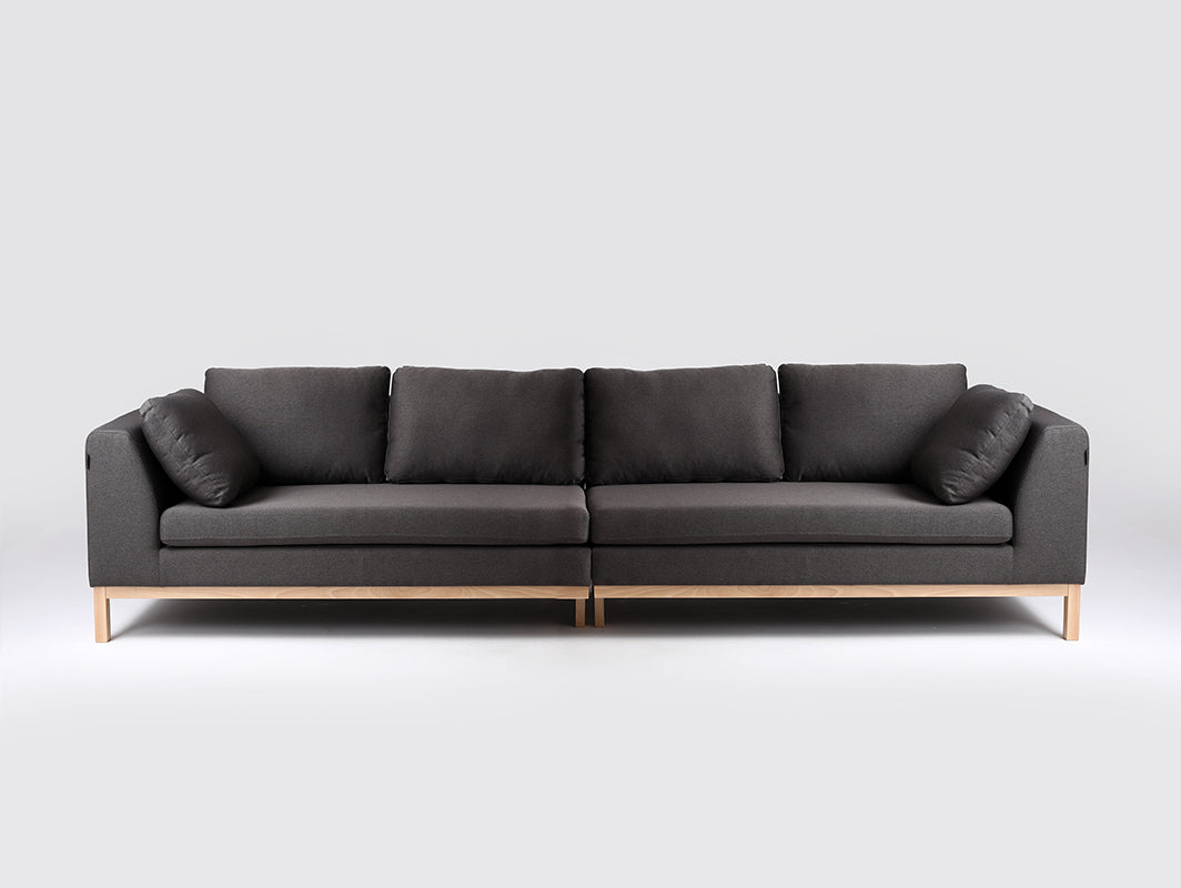 4 vietų modulinė sofa AMBIENT WOOD