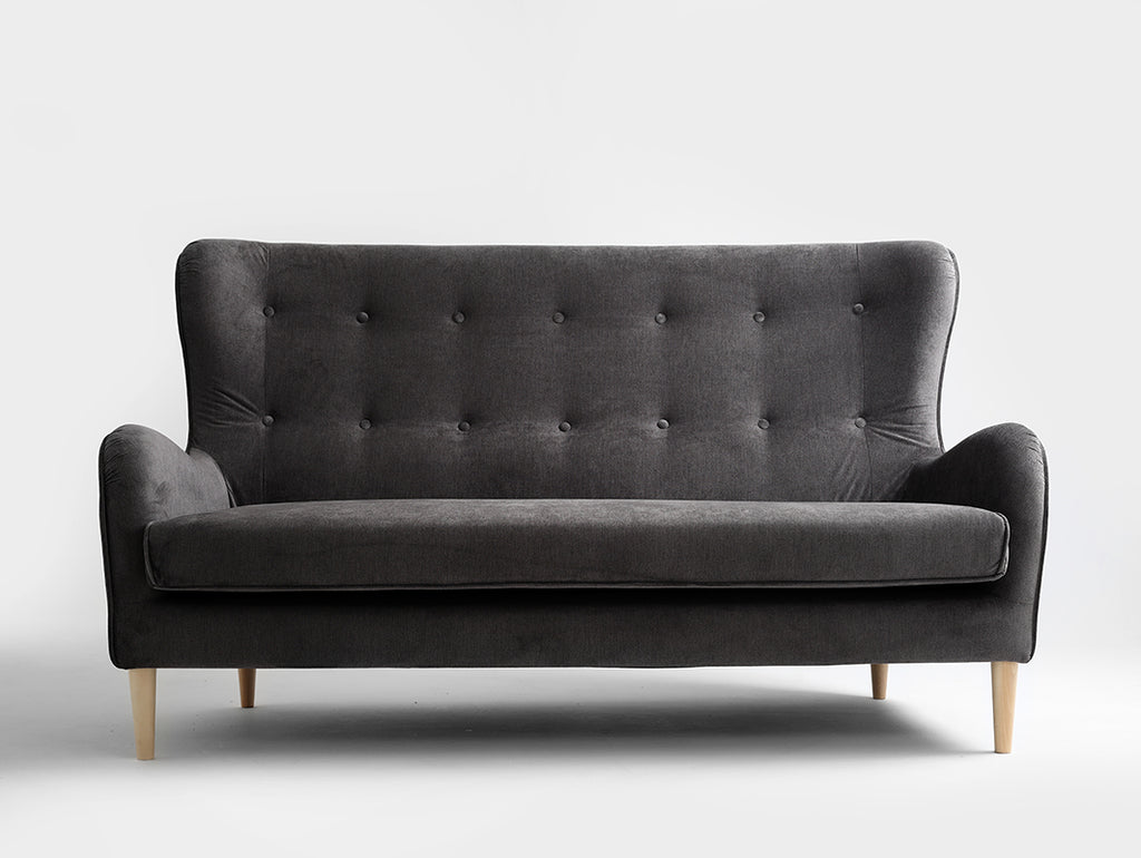 Trivietė sofa COZYBOY - audros debesis(mt15), natūrali