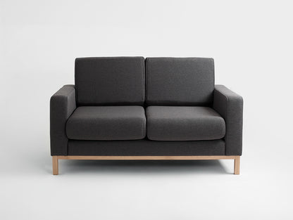 Dvivietė sofa SCANDIC - anglis(et95), natūrali