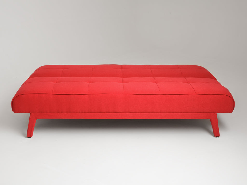 Dvivietė sofa-lova MODES - raudona (et60)