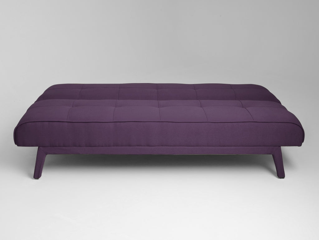 Dvivietė sofa-lova MODES - slyva(1309), juoda