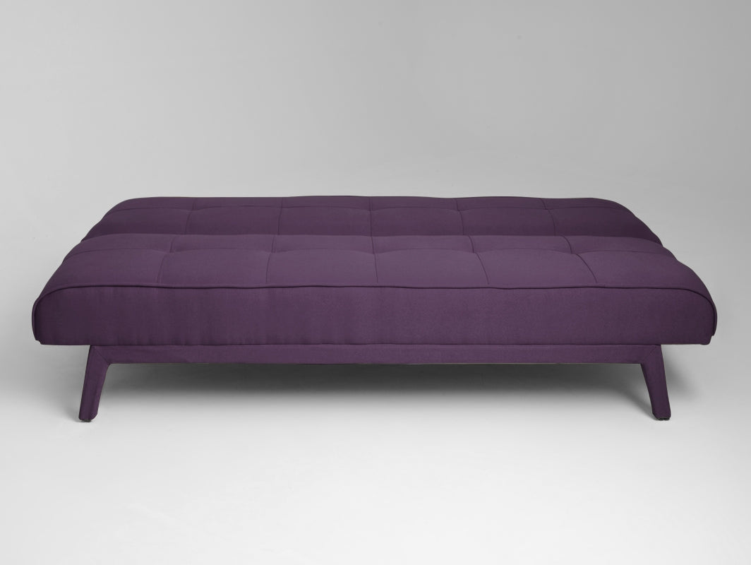 Dvivietė sofa-lova MODES - slyva(1309), juoda