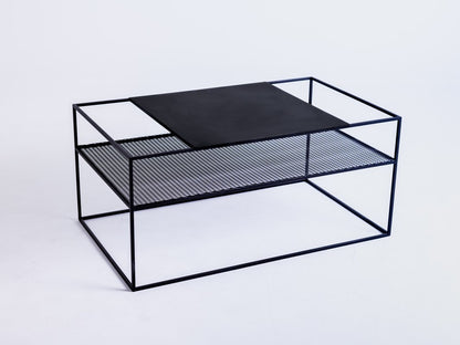 Kavos staliukas MATRIX METAL 100x60 - juodas