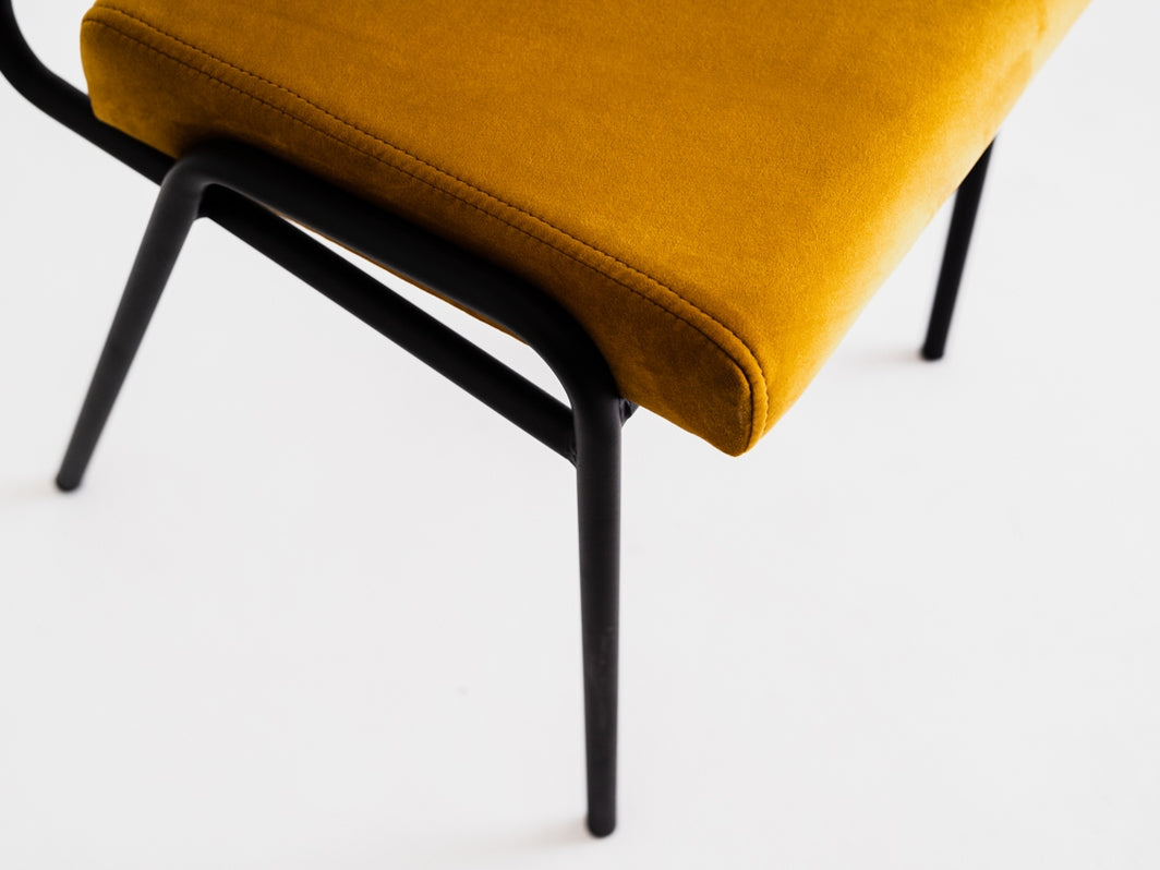 Kėdė SIMPLE - pasifloros vaisius(rv41), juoda