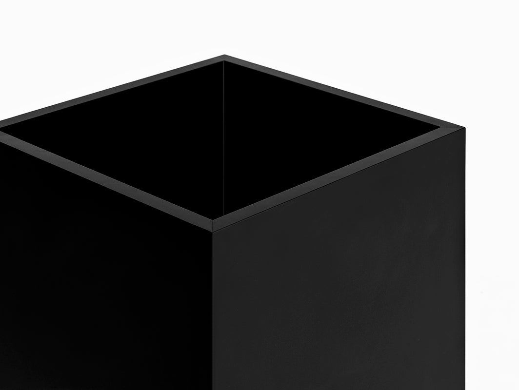 PALMUS vazonai 60x35x35 - juodi