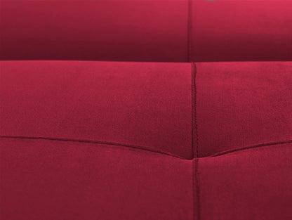 Trivietė sofa-lova MODES L - sultinga spanguolė (rv61)