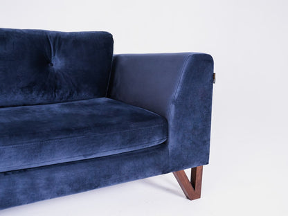 Trivietė sofa-lova WILLY - aronijos(rv81), natūrali