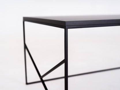 FANCY BASIC kavos staliukas 100x60 - juodas