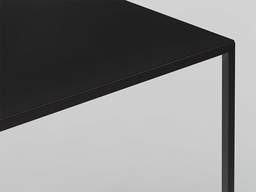 Kavos staliukas TENSIO METAL 100x60 - juodas