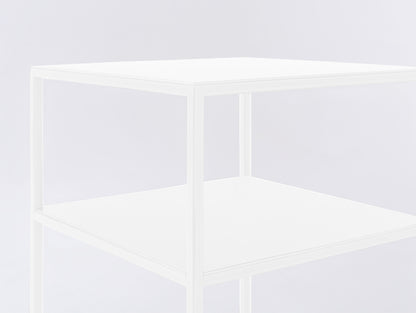 Šoninis staliukas TENSIO 2 FLOOR METAL 30 - baltas