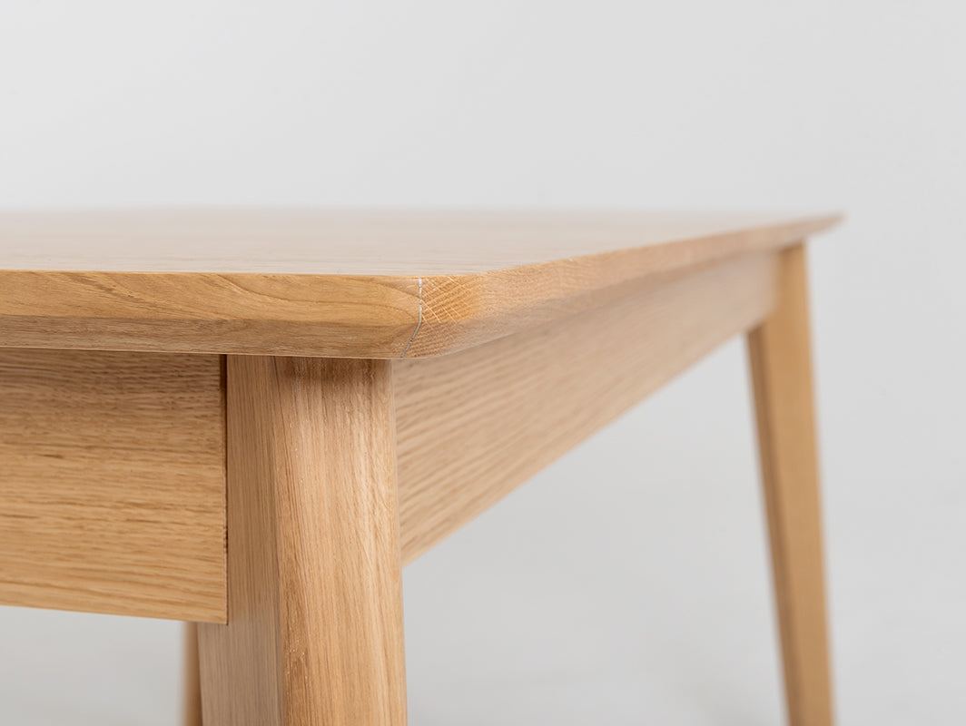 Valgomojo stalas WOODYOU 160x90 sulankstomas - ąžuolinis