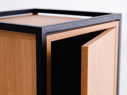Rack SKAP 1R1 DOOR - juoda