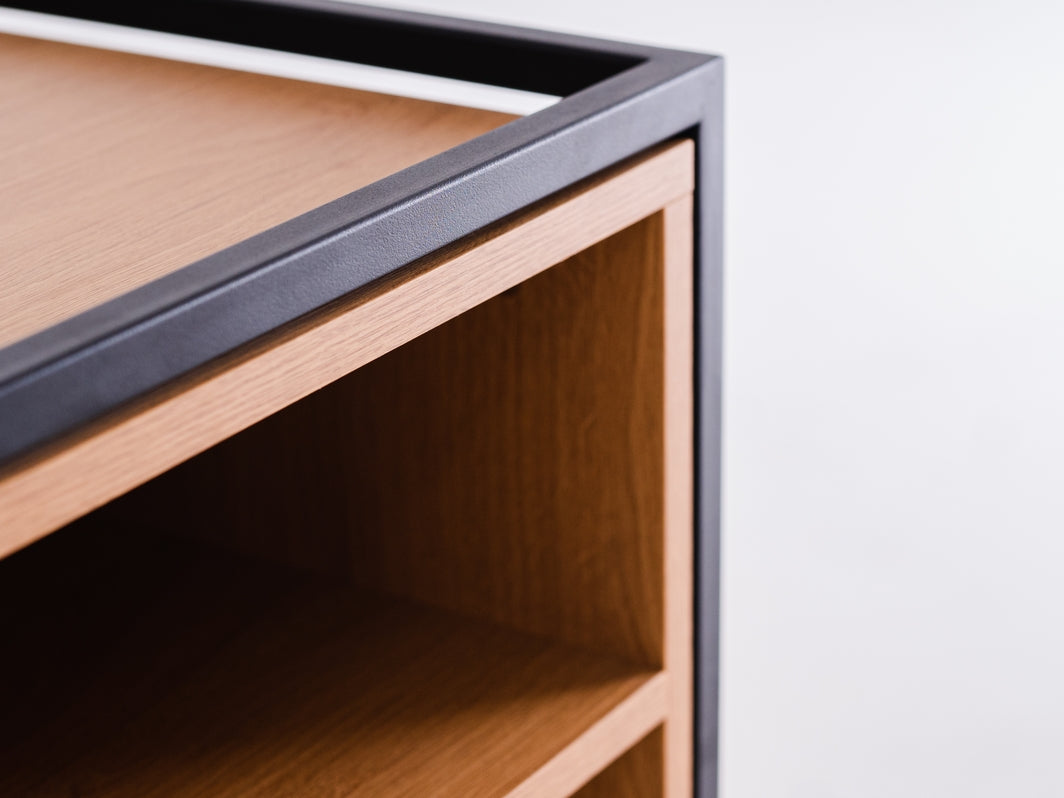 Rack SKAP 1R1 SHELF - juoda